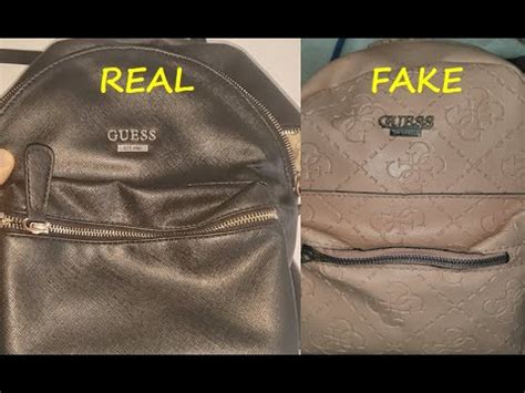 fake guess vs real guess bag|guess handbags authentic.